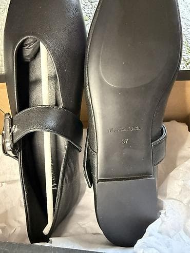 Личные вещи: Туфли, 37, Massimo Dutti, Новый, цвет - Черный, Самовывоз, Платная доставка — 6