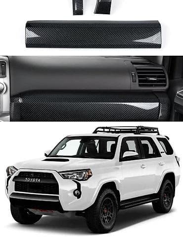 аналогия: Декоративные накладки На панель, Карбон, Toyota, 2014 г. — 1