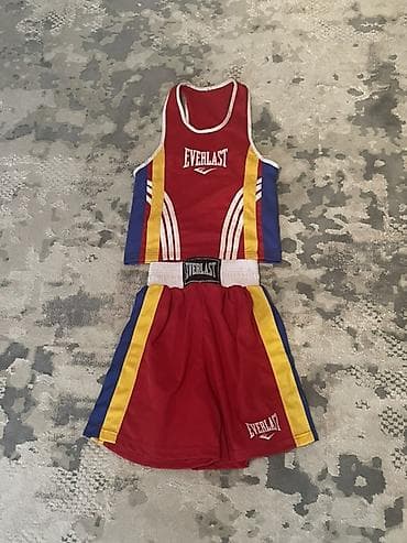 боксёрская форма: Боксерский комплект Everlast (майка + шорты) - Бренд: Everlast — 1