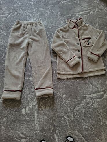 шерстяные кофты женские больших размеров: Комплект женской пижамы из мягкого флиса, состоящий из брюк и кофты — 1