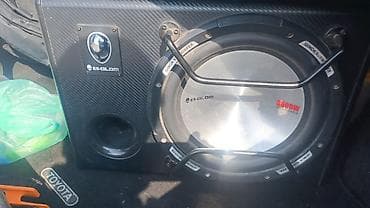 Транспорт: Автомобильный активный сабвуфер E5-OLOM в корпусе с фазоинвертором — 1