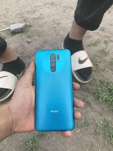 срочно сатам акча керек: Redmi, Redmi Note 9, Б/у, 32 ГБ, цвет - Голубой — 1