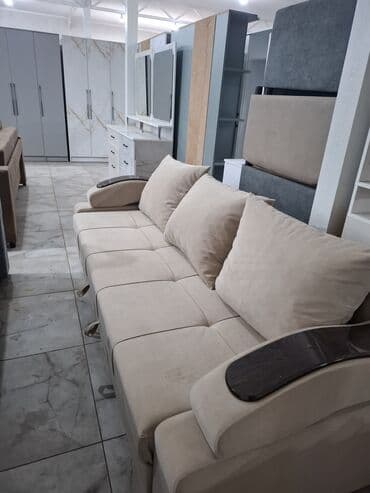 кресло советский: Прямой диван, Новый, Трехместный — 6