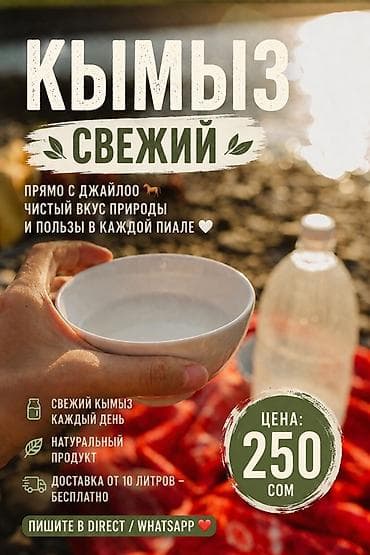 🌿 КЫМЫЗ — ЖАҢЫ ЖАНА ТАБИГЫЙ 🌿 🥛 Үйдө жасалган кымыз — жайлоодон 📍
