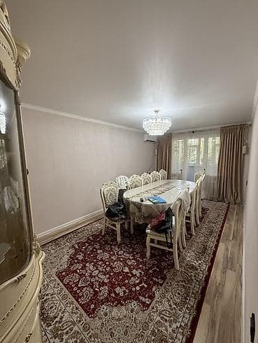 Квартиры: 3 комнаты, 57 м², Аламедин-1 мкр Индивидуалка, 3 этаж, Свежий ремонт — 5