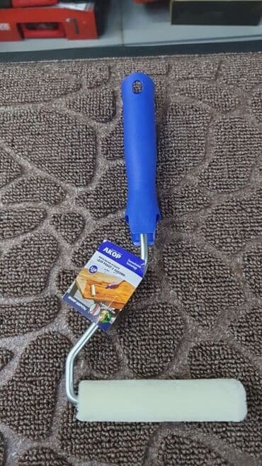 волейбольные формы: Валик малярный АКОР «ЕВРО» в сборе - Материал шубки: велюр - Подходит — 1