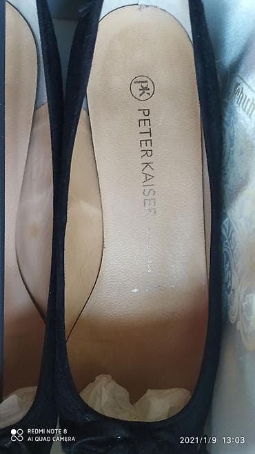 Туфли: Туфли натуральная замша. Peter Kaiser. Германия. Размер 6.1/2.( На — 2