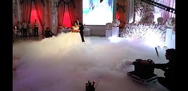 Тяжелый дым, Генераторы снега, мыльные пузыри. Конфетти золото — 1
