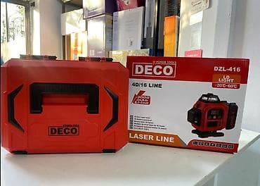 Очки: Лазерный уровень DECO DZL-416 со штативом 30 - Тип: 4D/16 линий — 1