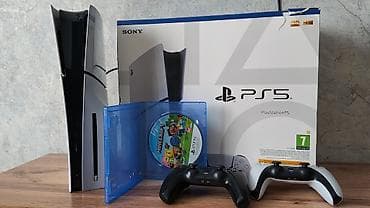 PlayStation 5 Slim (версия с дисководом) от Sony. Комплектация: -