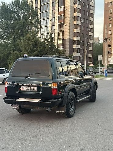 лент крузер: Toyota Land Cruiser: 1996 г., 4.5 л, Автомат, Газ, Внедорожник — 4