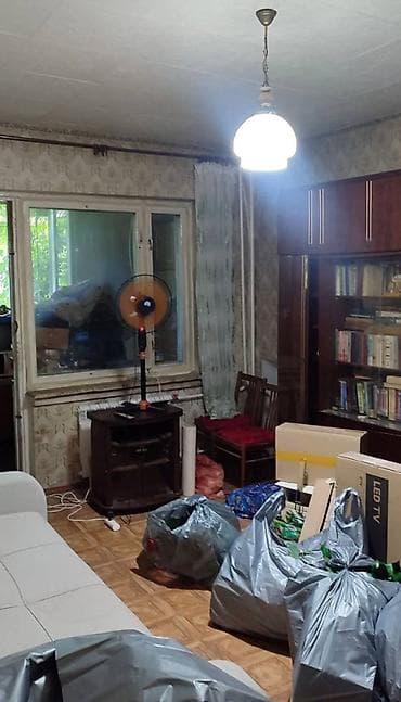 Квартиры: 1 комната, 35 м², Аламедин-1 мкр 105 серия, 1 этаж — 5