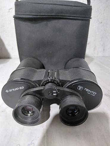 Спорт жана эс алуу: Бинокль TENTO БПЦ 10×50 (Made in USSR) с футляром. Характеристики: - — 4