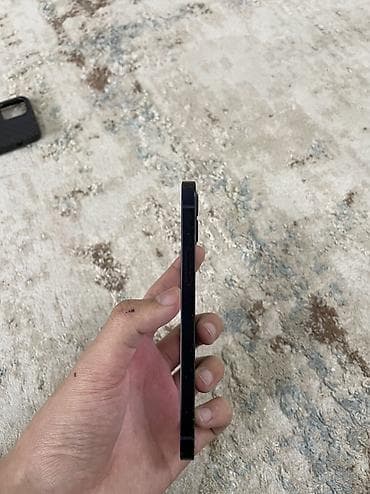 12 pro: IPhone 12, Б/у, 128 ГБ, Черный, Защитное стекло, Чехол, Кабель, 75 % — 6