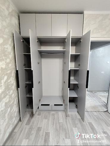 аламедин мебель: Ашкана гарнитуру, түсү - Ак, МДФ — 10