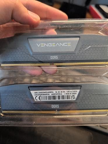 deepcool matrex: Оперативная память (RAM) для ПК, Б/у, Corsair, 32 ГБ, DDR5, 6400 МГц — 1