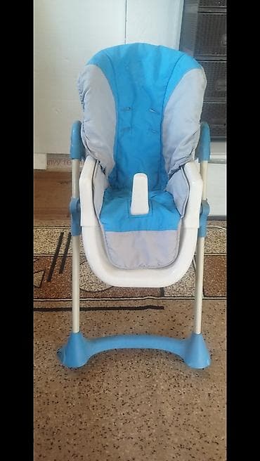 Стульчик для кормления, Другой бренд, Пластик, Другой вид, цвет - Голубой