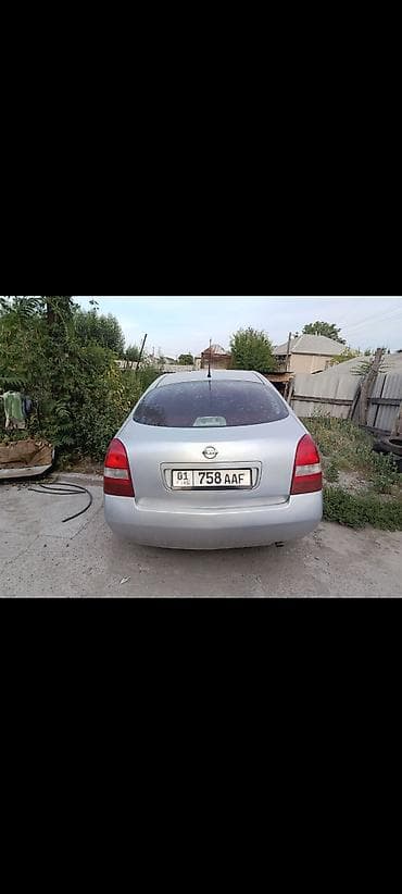 Унаа сатуу: Nissan Primera: 2002 г., 2.2 л, Кол менен иштөөчү, Дизель, Седан — 7