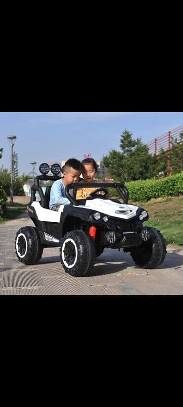 большая машина на пульте управления для детей: Детский электрокар, Новый — 1