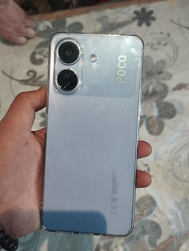 Poco: Poco C65, Б/у, 256 ГБ, цвет - Голубой, 2 SIM — 1