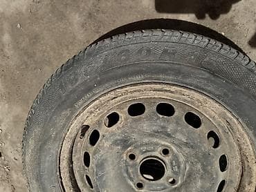 донголок 195 70 15 с: Колеса в сборе 195 / 60 / R 15, Лето, Запаска, Легковые, Железные, отверстий - 4 — 2