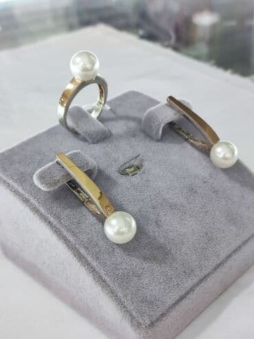 свадебные наборы ручной: Набор украшений, Проба 925, Женские, Новый — 4