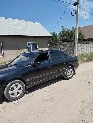 Унаа: Audi 100: 1991 г., 2.3 л, Кол менен иштөөчү, Бензин, Седан — 5