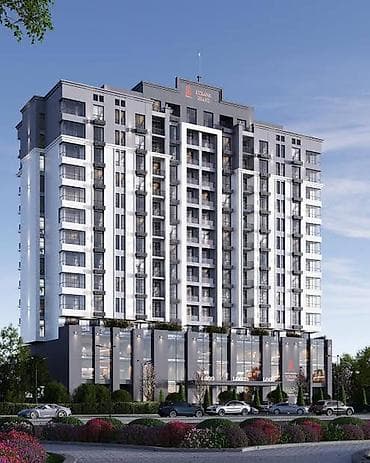 107: 2 комнаты, 79 м², Элитка, 12 этаж, Готовая ПСО (под самоотделку) — 2
