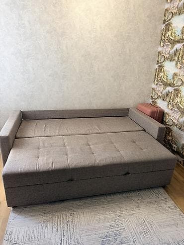 sofa bed: Прямой диван-кровать с механизмом раскладывания вперед. - Компактный — 2