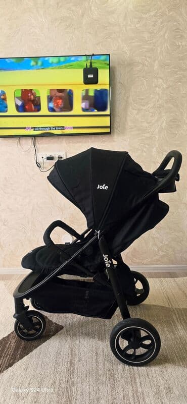 коляска prego: Коляска, цвет - Черный, Новый — 4