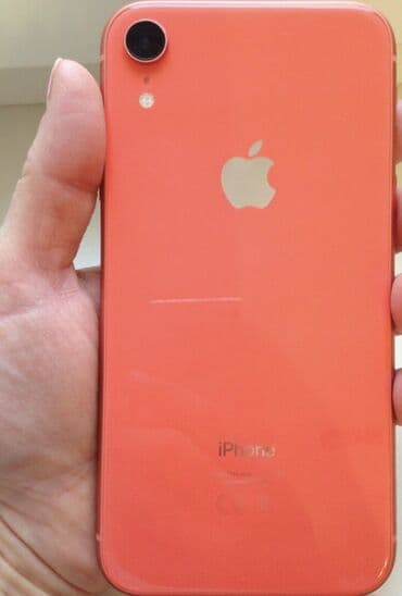 авто регистрации: IPhone Xr, Б/у, 64 ГБ, Коралловый, Коробка, 90 % — 2