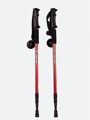 скандинавские: Палки для скандинавской ходьбы Campsor алюминиевые 3х секционные — 2