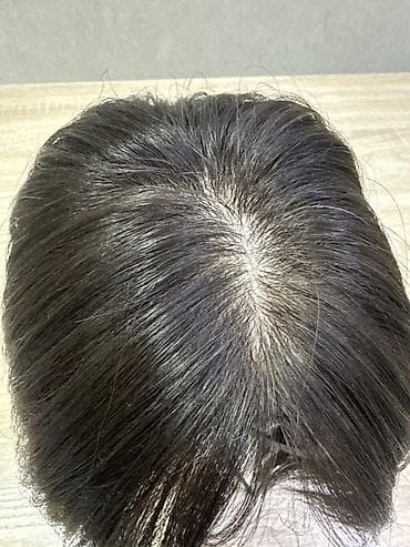 samsung tab 8: Новый Натуральный Парик премиум класса, каре из темно-каштановых волос — 3