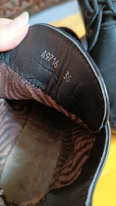 Спецодежда: БОТИНОЧКИ ЖЕНСКИЕ. В хорошем состоянии.Размер 35-36. Цена -300 — 6