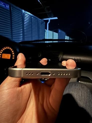 google fold: IPhone 15 Pro, Б/у, 128 ГБ, Natural Titanium, Зарядное устройство, 79 % — 4