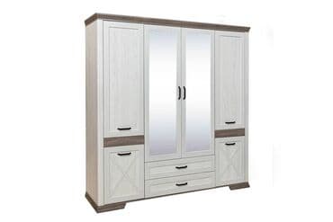 шифоньеры фото и цены: Шкаф для одежды 6Д Марсель, Ясень Снежный, БРВ Брест (Беларусь) — 8