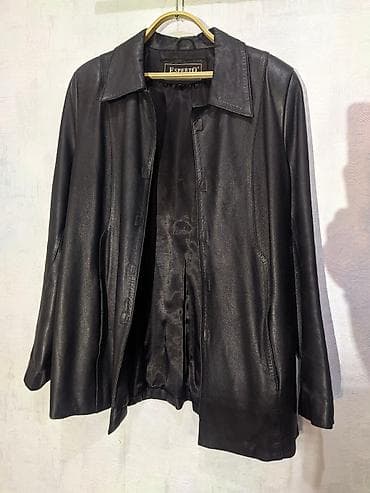 second hend: Кожаная куртка женская 46-48 — 1