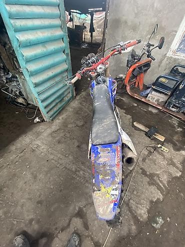 мини мотоциклы: Кроссовый/эндуро мотоцикл в белом пластике🚨 срочно🚨 - Тип: легкий — 5