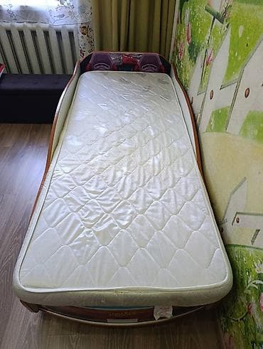 детские кровать машина: Кровать-машинка, МДФ — 4