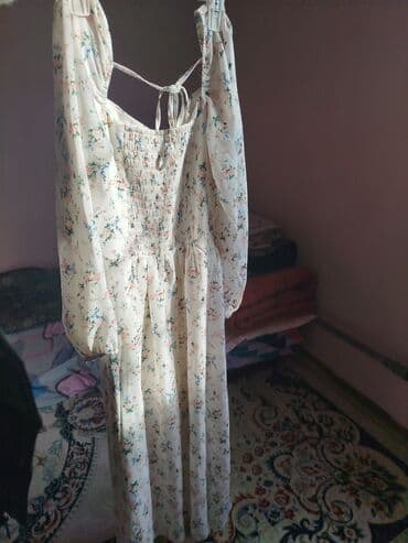 корейские капсулы для похудения день и ночь: Женское платье миди с цветочным принтом - Цвет: молочный/кремовый с — 1