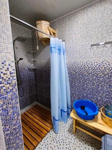 купить детский каркасный бассейн: Очень уютная банька! Домашний уют. Имеется массажный кабинет с — 3