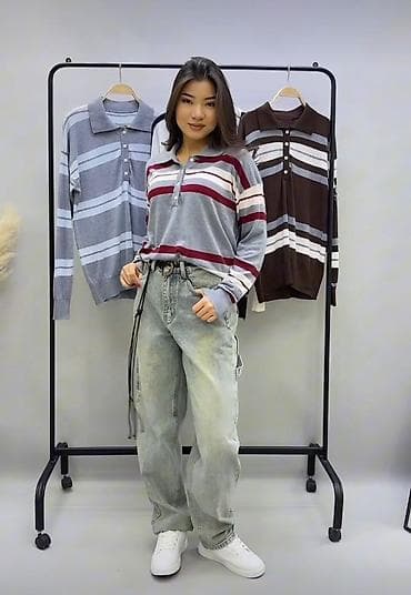 Лонгслив, цвет - Серый, Стандарт