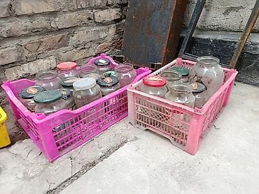пустые баночки из под детского питания: Банки — 2