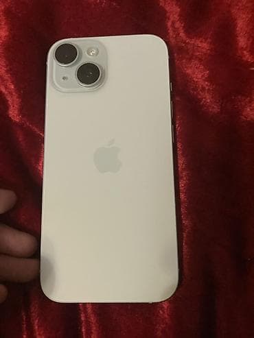 pes 21: IPhone 15, Б/у, 128 ГБ, Старлайт, Чехол, 92 % — 2