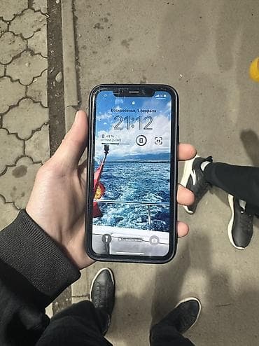 redmi 10x: IPhone Xr, Б/у, 64 ГБ, Белый, Чехол, 76 % — 9