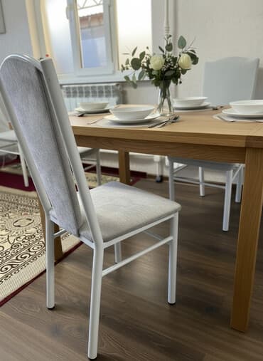 спальный диван каракол: Стул для кухни, Новый, Железо, цвет - Серый — 1