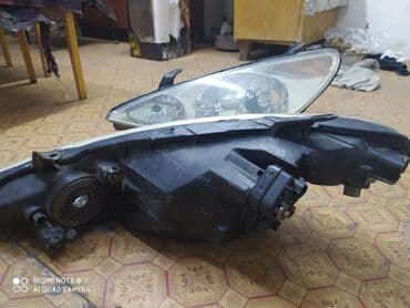 runx alex: Комплект передних фар Toyota 2000 г., Б/у, Оригинал, Япония — 2