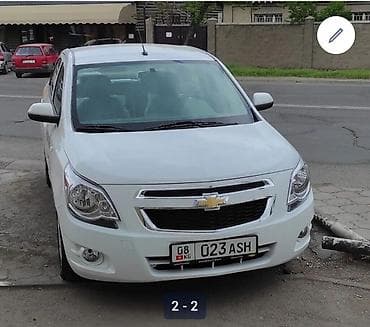 Транспорт: Chevrolet Cobalt: 2025 г., 1.5 л, Автомат, Газ, Седан — 2