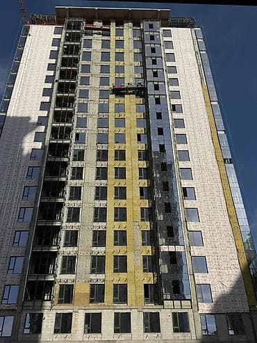 3 комнаты, 123 м², Элитка, Асанбай мкр Элитка, 19 этаж, ПСО (под самоотделку) — 2