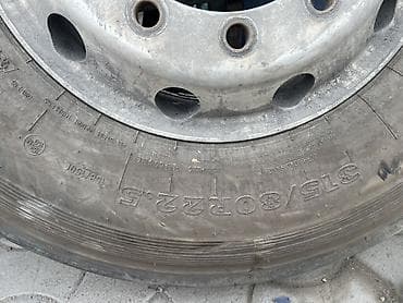 Транспорт: Колеса в сборе 315 / 80 / R 22,5, Всесезонная, Б/у, 1 шт, Грузовики/Автобусы, Литые, отверстий - 10 — 3